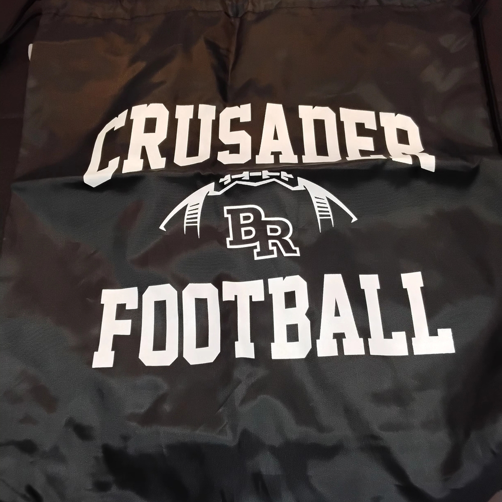 Crusader Football Black Backpack